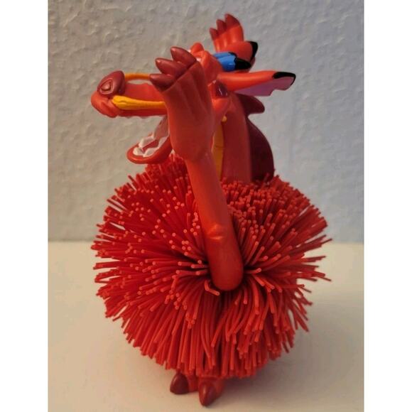 Koosh Balls Toys (Set of 2) 1998 Godzilla T-Rex 1998 Mushu Dragon - Picture 9 of 16